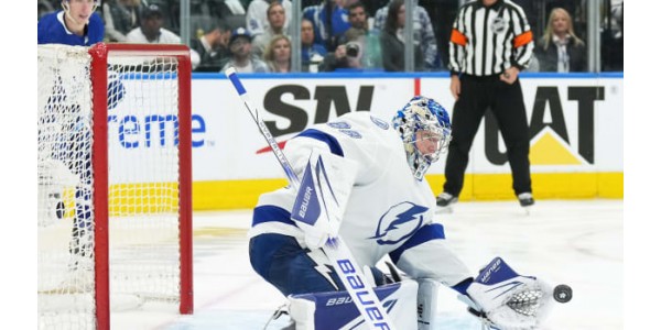 Andrei Vasilevskiy se poprvé v sezóně představil s vynikajícími výsledky Andrei Vasilevskiy se poprvé v sezóně představil s vynikajícími výsledky
